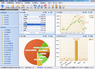 星宇记账财务管理软件 主界面图